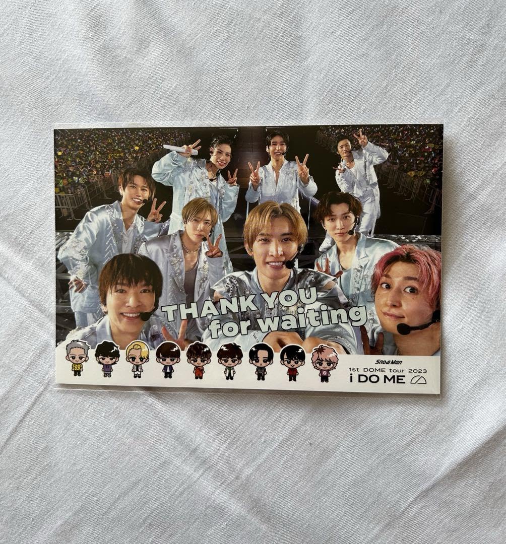 Man ペンライト　3点　i DO ME ポストカード Amazon.co.jp: オフィシャルグッズ SnowMan 1st DOME tour 2023